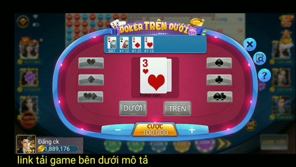 Dieu kien thang o Poker Bwing