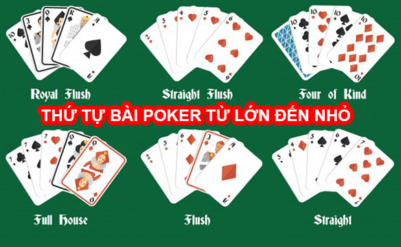 hu tu bai poker tu cao toi thap nguoi choi